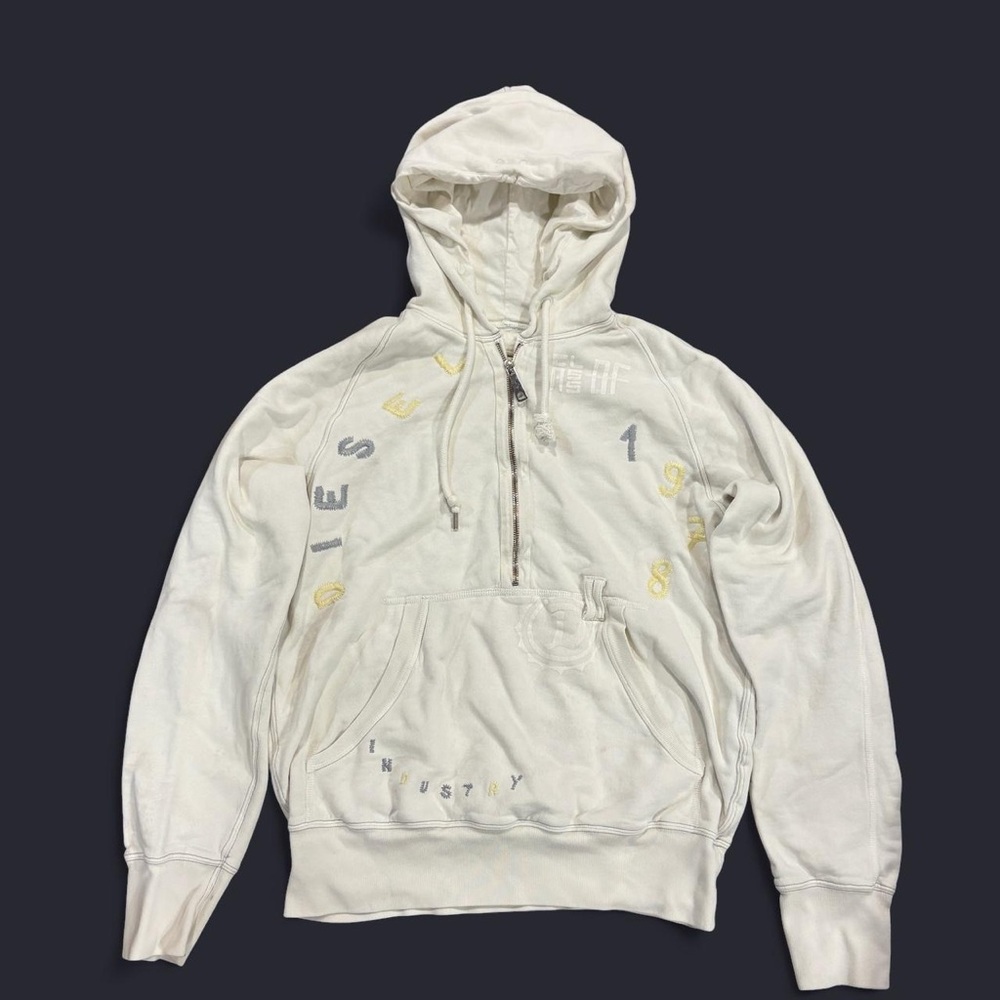 Y2K Vintage Diesel Half Zip Sweatshirt Hoode